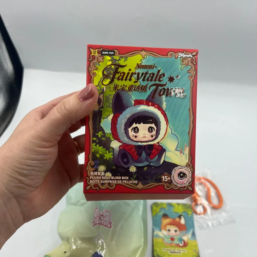 TOP TOY Nommi Fairytale Town Promise By The Fox Plush Pendant Blind Box Confirm